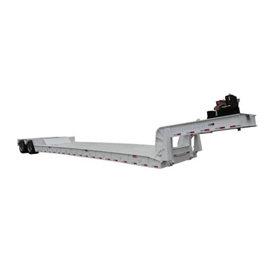 Detachable Gooseneck Lowbed semi trelè