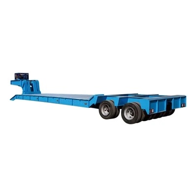 Detachable Low Bed semi trelè